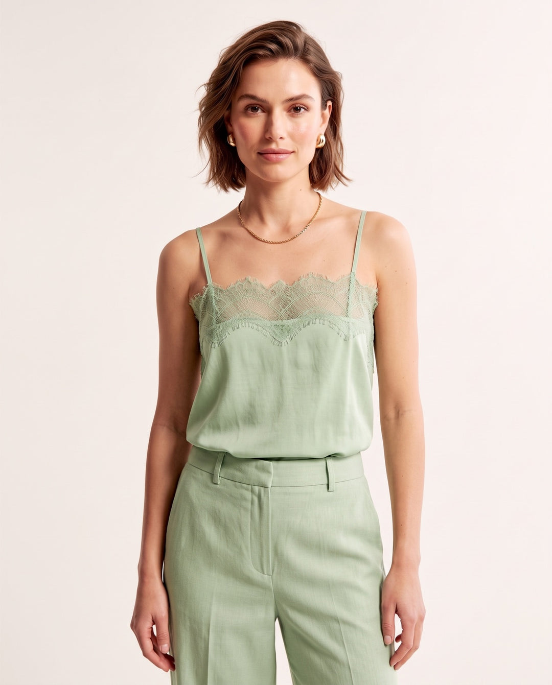 Lace-Trim Camisole