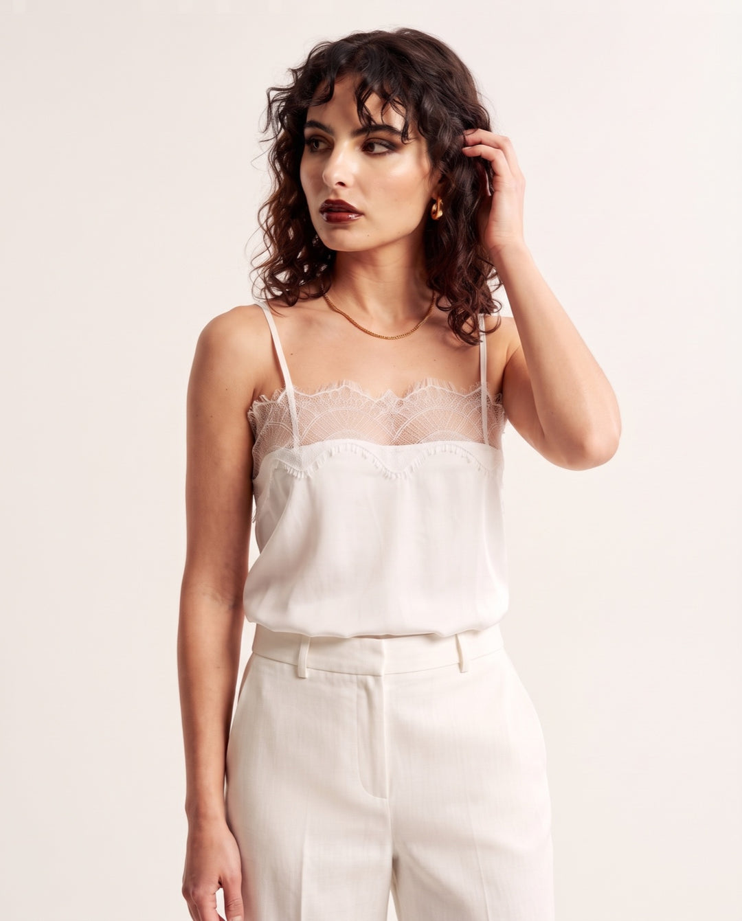 Lace-Trim Camisole