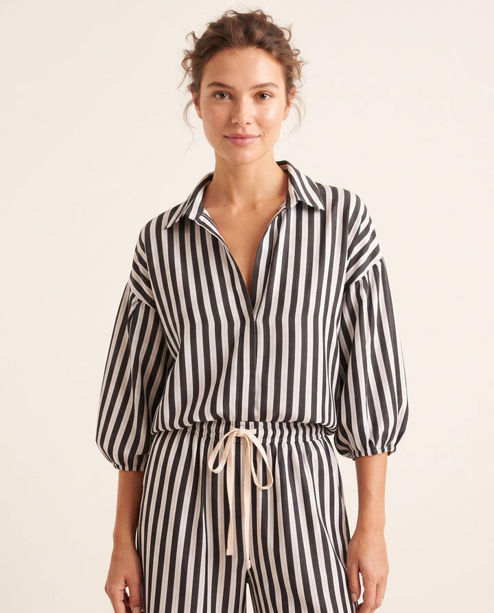 Striped Lounge Set