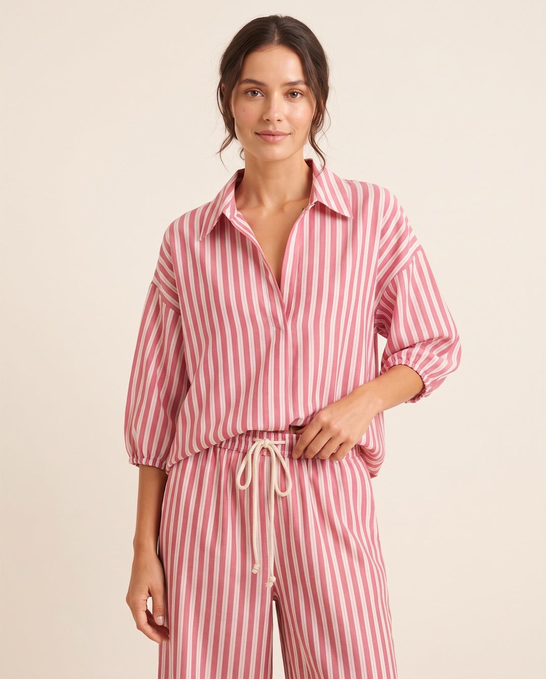 Striped Lounge Set