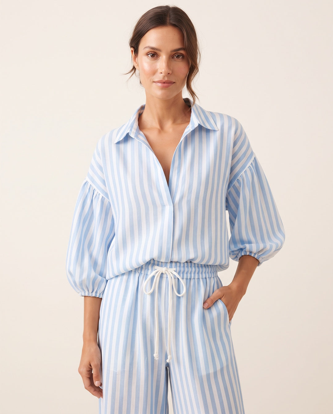 Striped Lounge Set