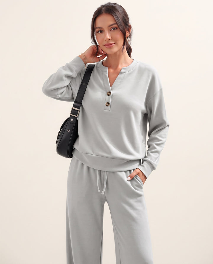 Wide-Leg Lounge Set
