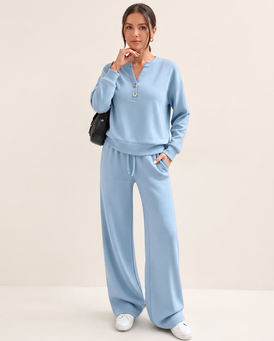 Wide-Leg Lounge Set