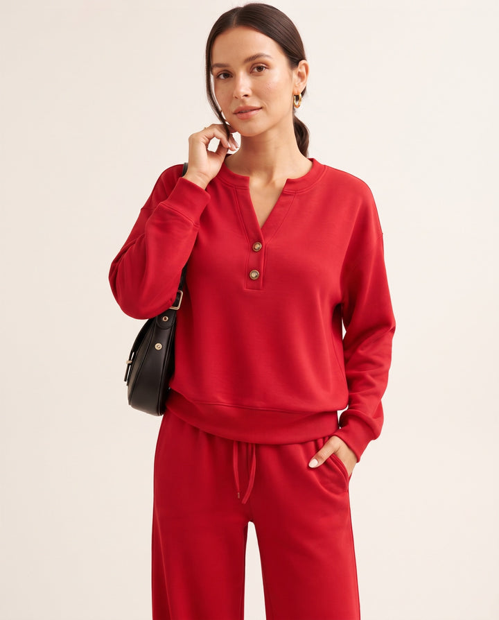 Wide-Leg Lounge Set