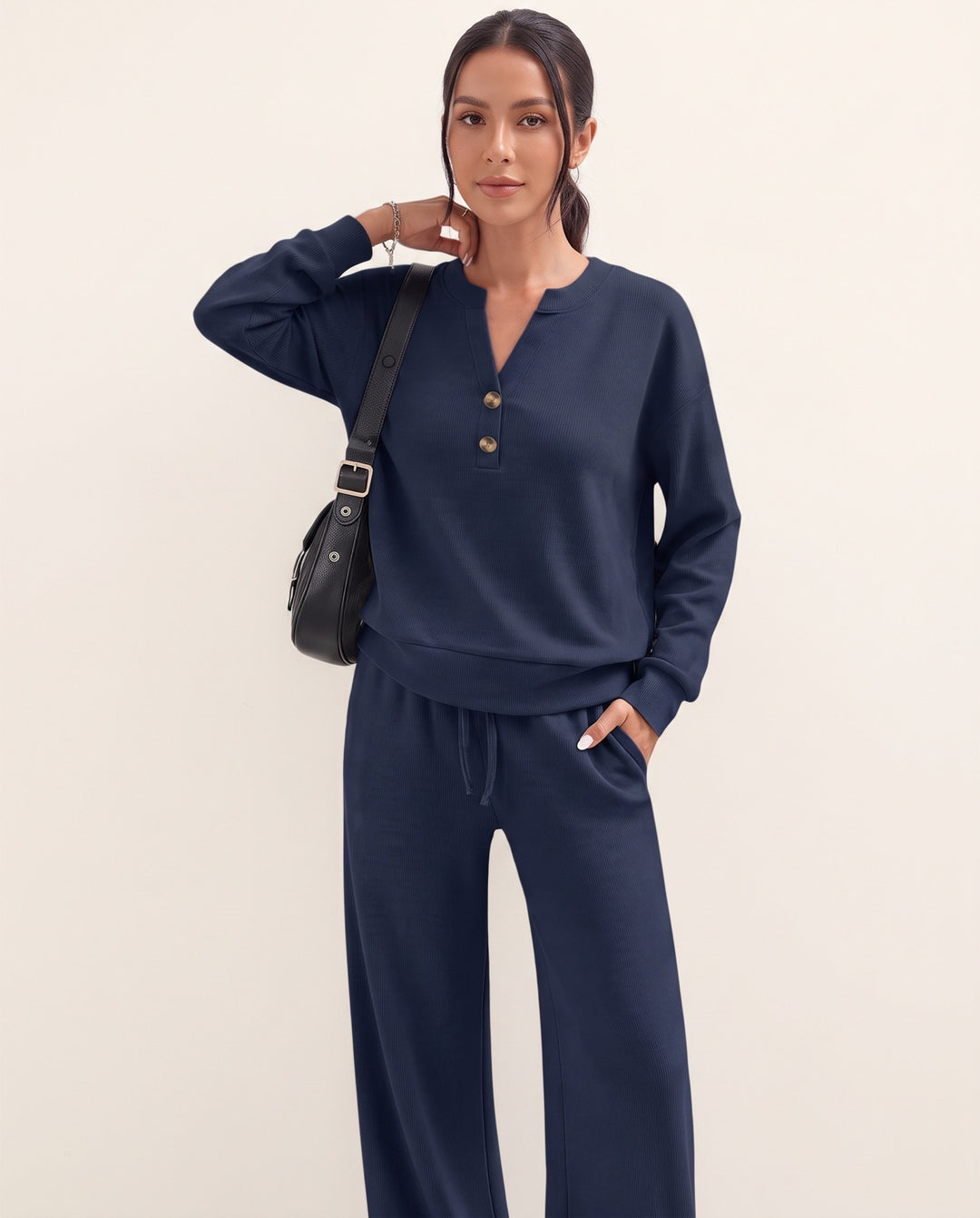 Wide-Leg Lounge Set