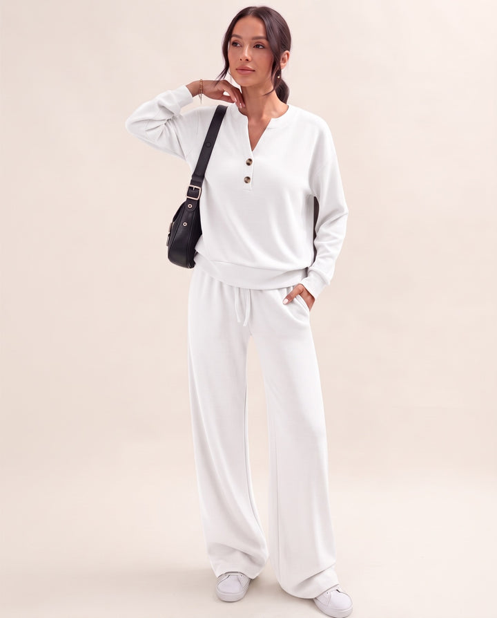 Wide-Leg Lounge Set