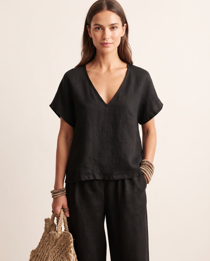 V-Neck Lounge Top