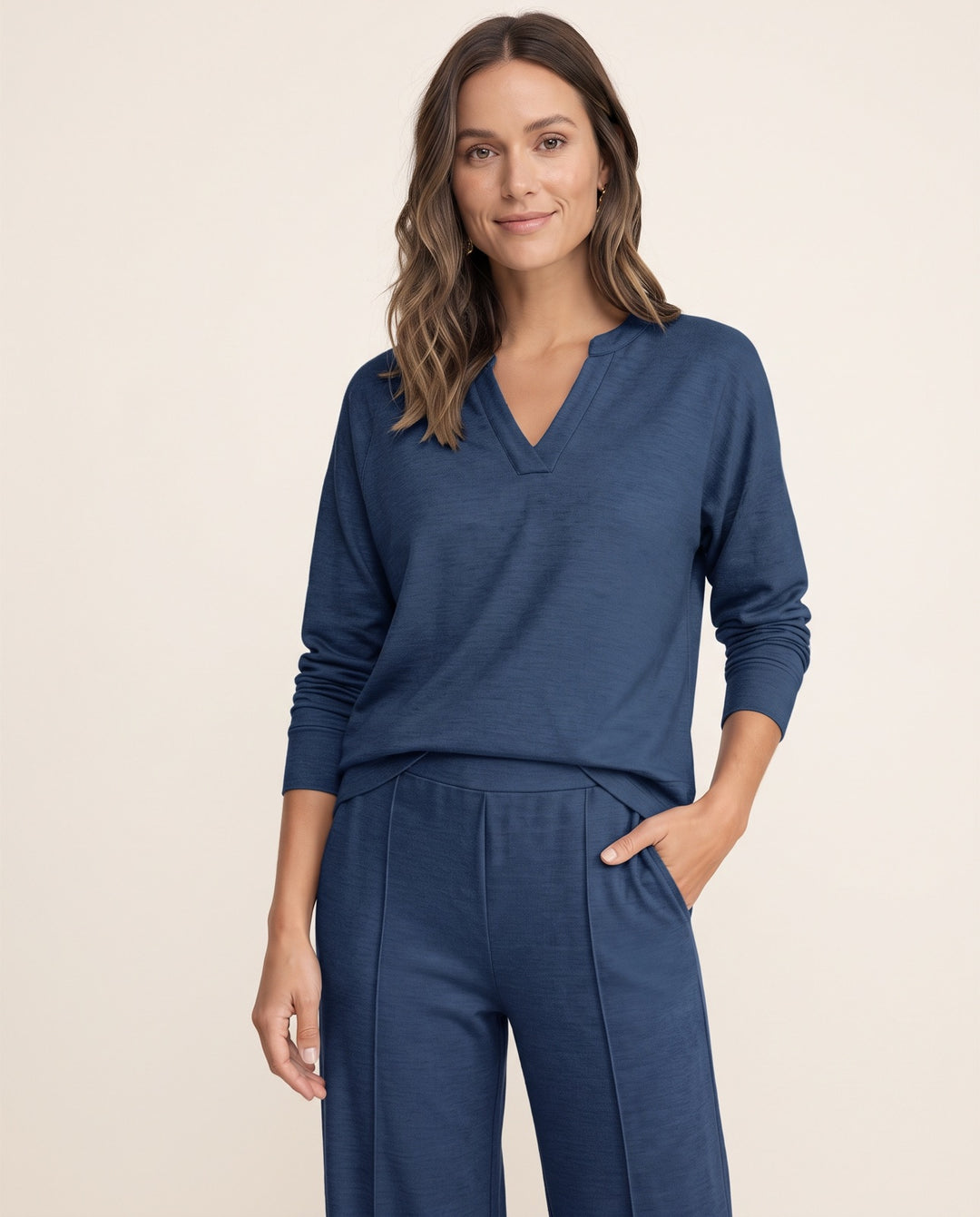 V-Neck Sweatshirt