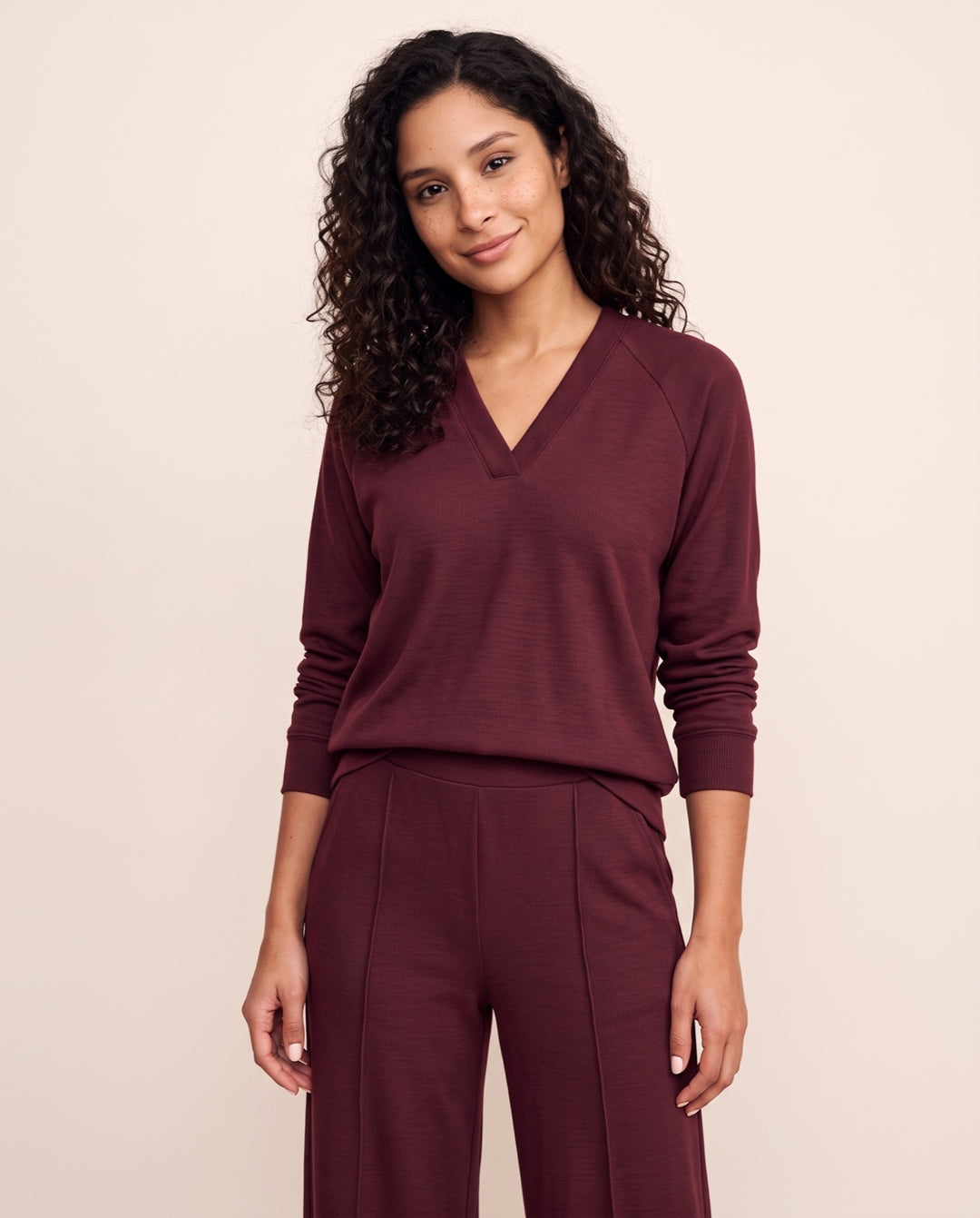 V-Neck Sweatshirt