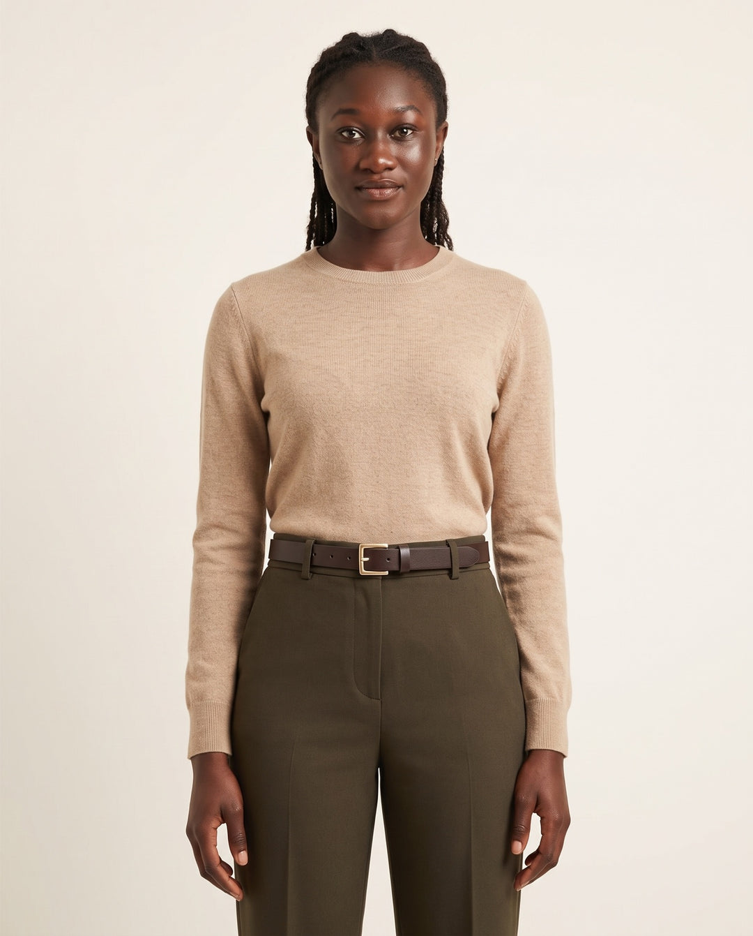 Slim Leather-Look Belt