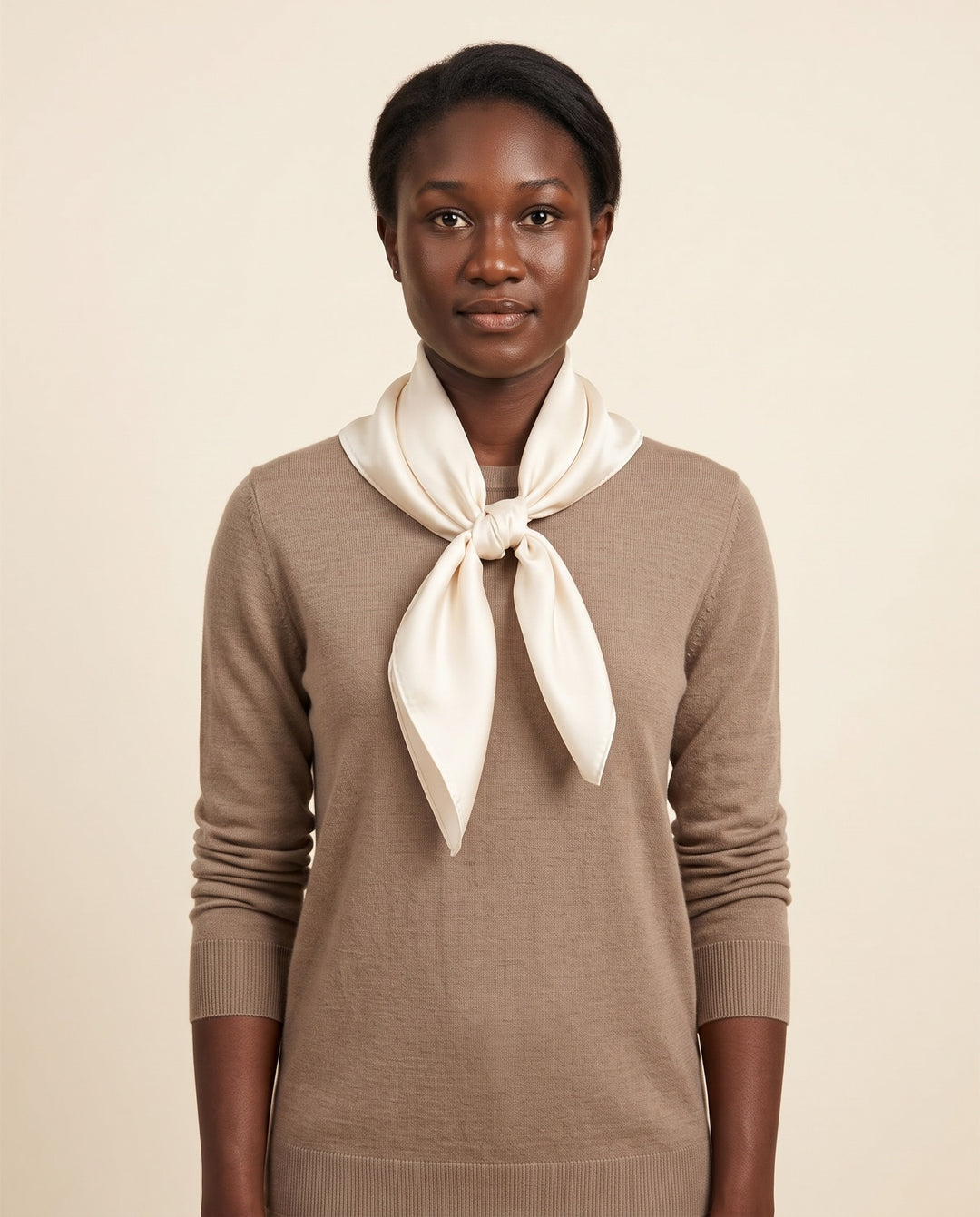 Silk-Look Square Scarf