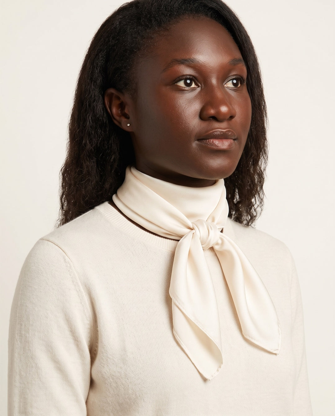 Silk-Look Square Scarf