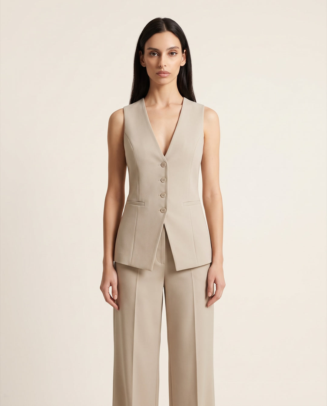 Tailored Waistcoat and Trouser Set
