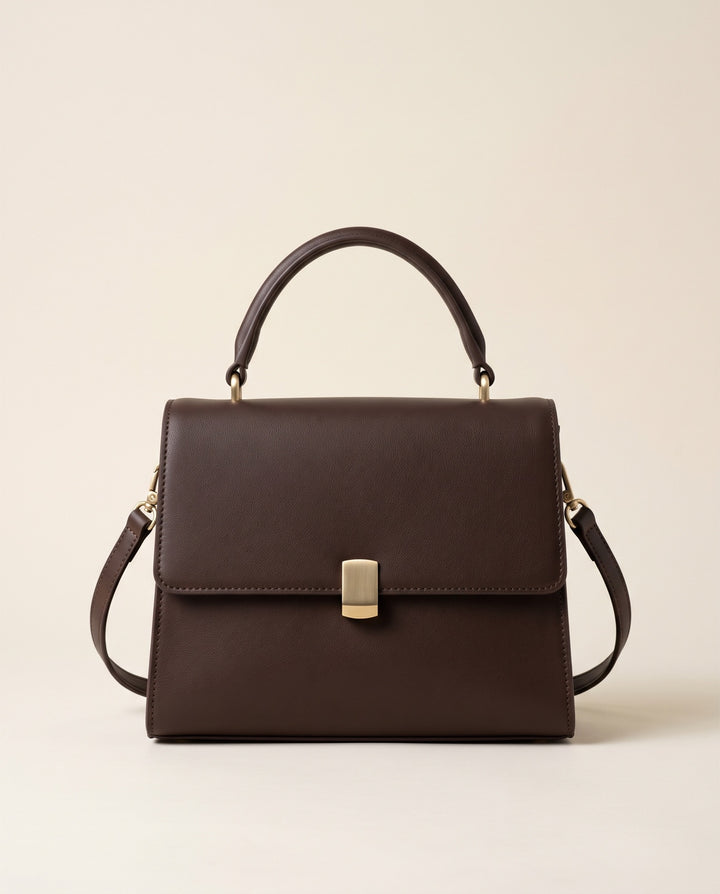 Structured Box Shoulder Bag