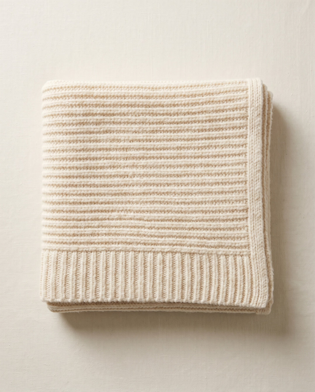 Chunky Ribbed Knit Scarf