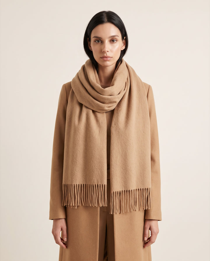 Oversized Cashmere-Look Wrap Scarf