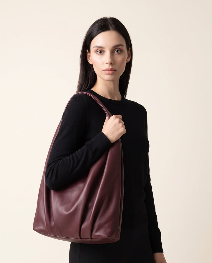 Draped Shoulder Bag