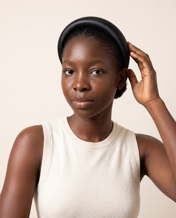 Padded Satin Headband