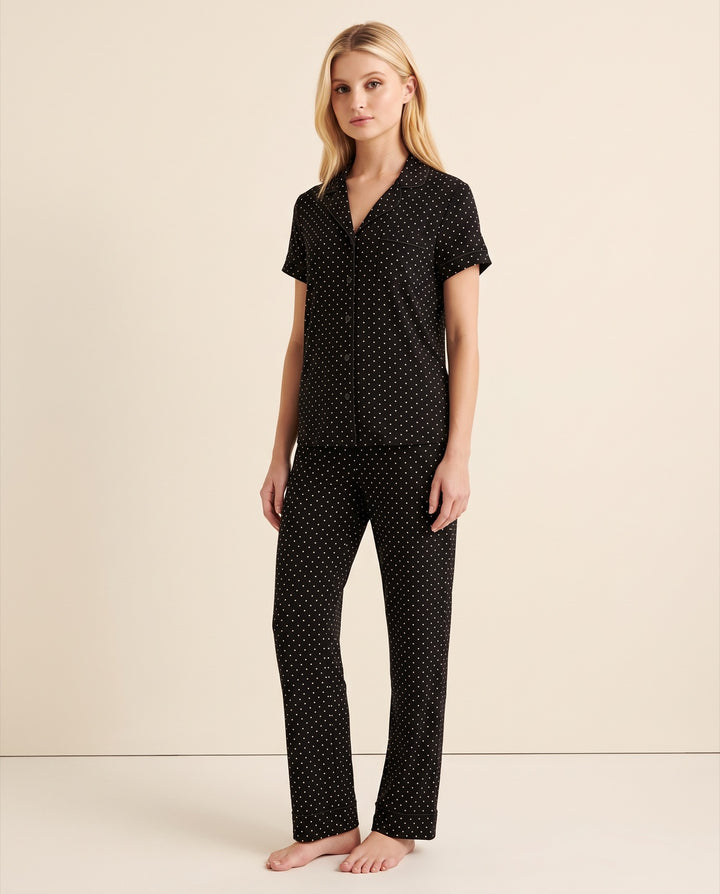 Polka Dot Modal Pajama Set