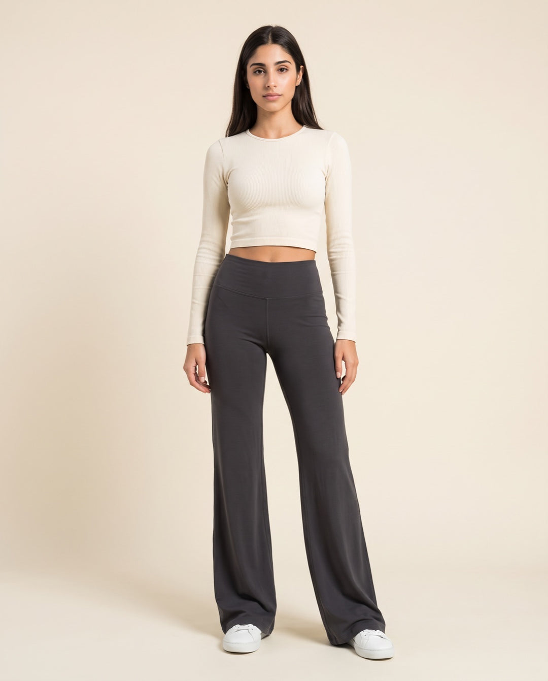 Leopard Wide-Leg Flare Pants