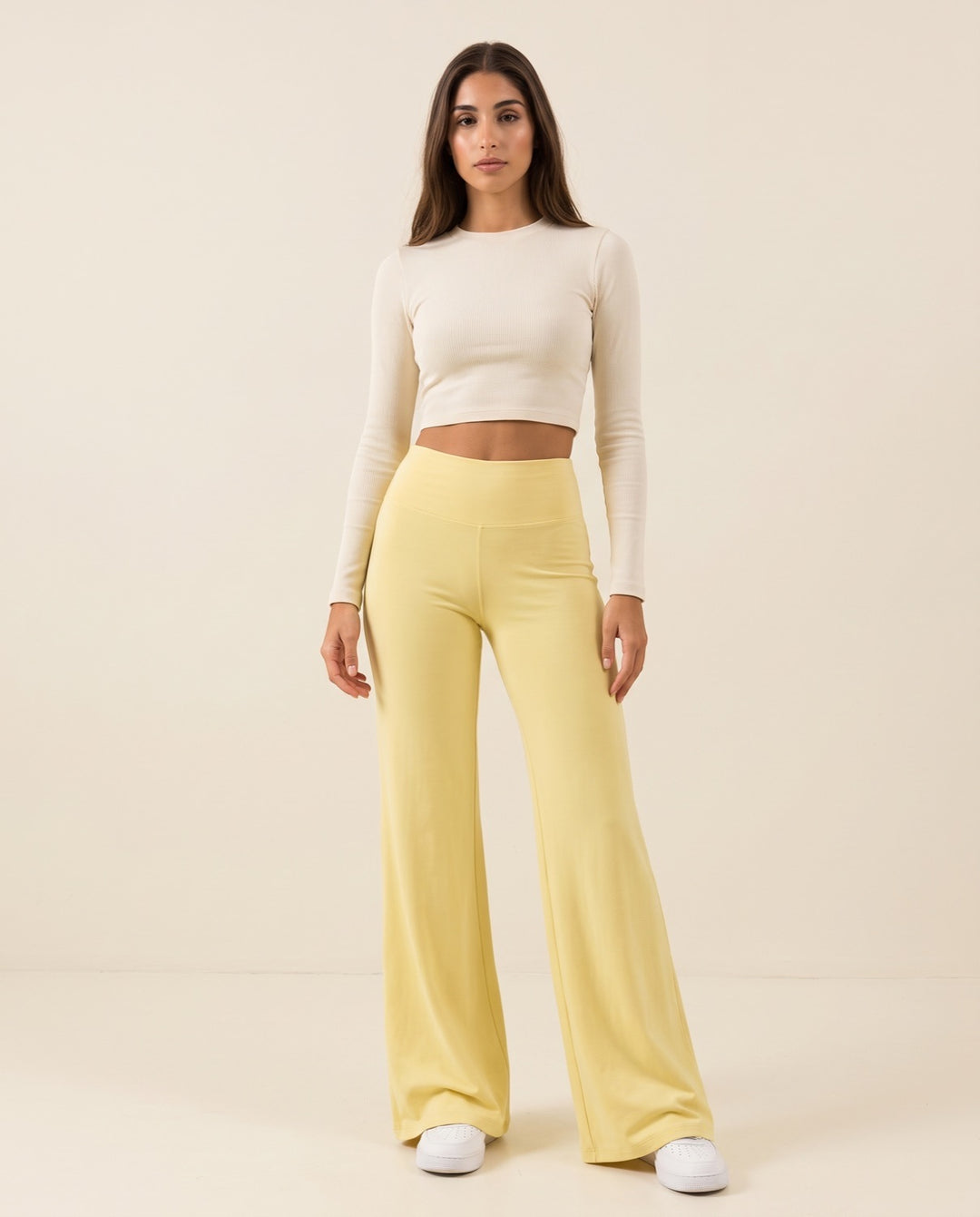 Leopard Wide-Leg Flare Pants