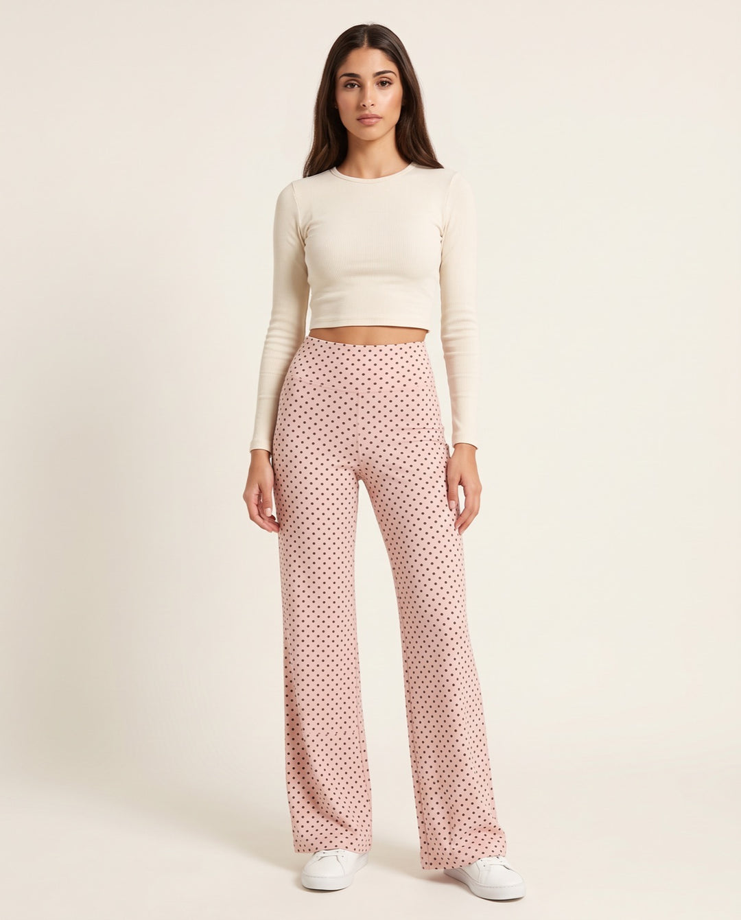 Leopard Wide-Leg Flare Pants