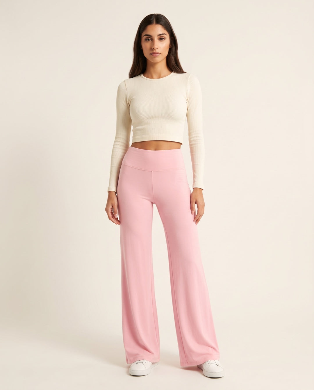 Leopard Wide-Leg Flare Pants