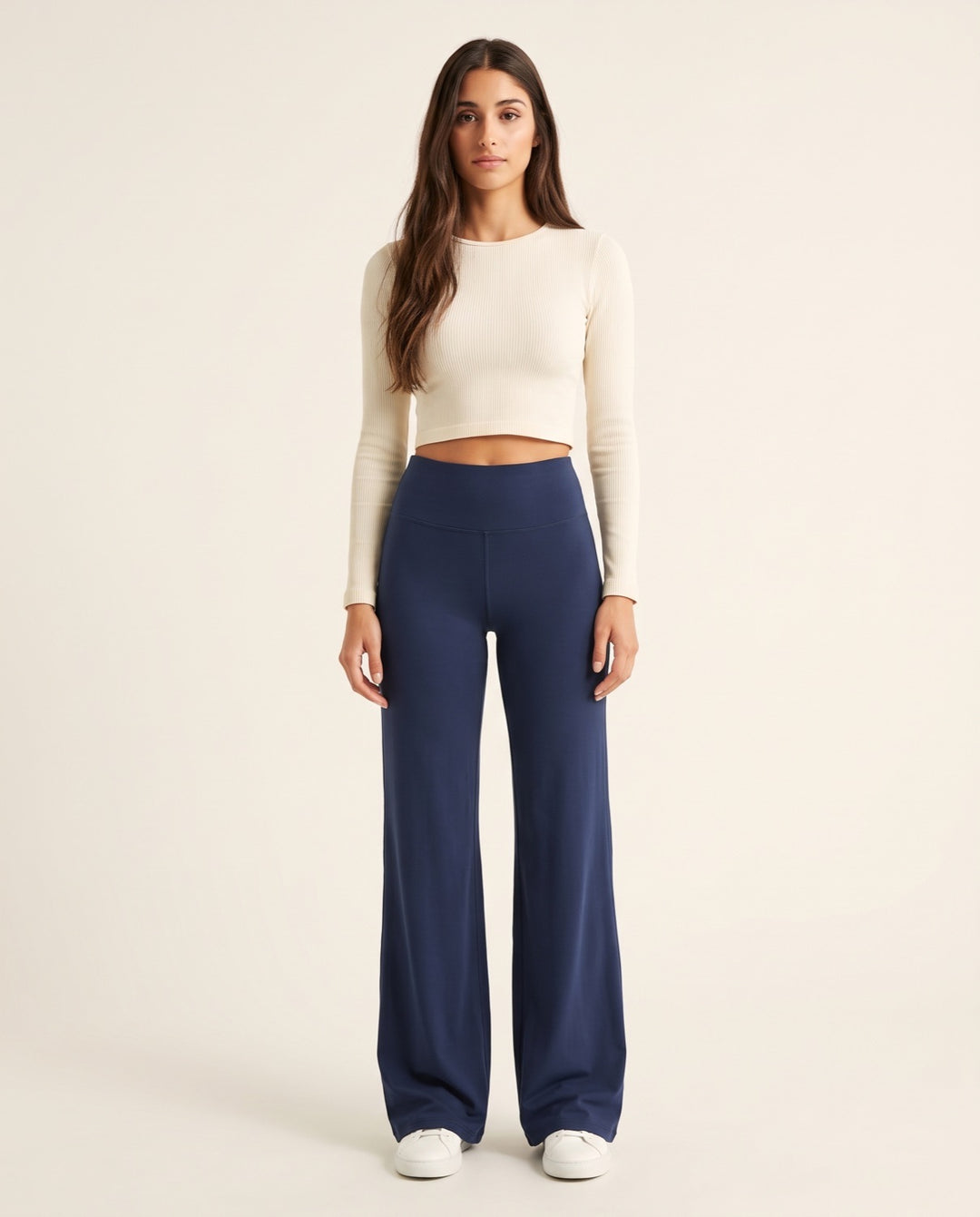 Leopard Wide-Leg Flare Pants