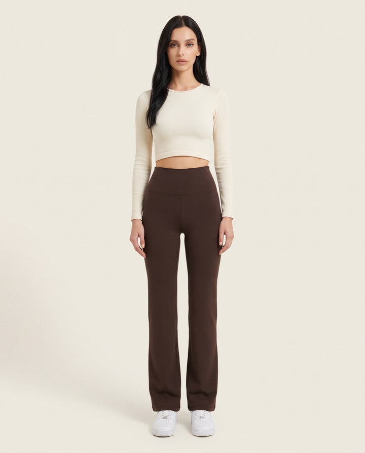 V-Back Straight-Leg Leggings