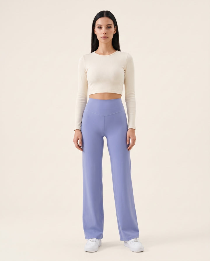 V-Back Straight-Leg Leggings