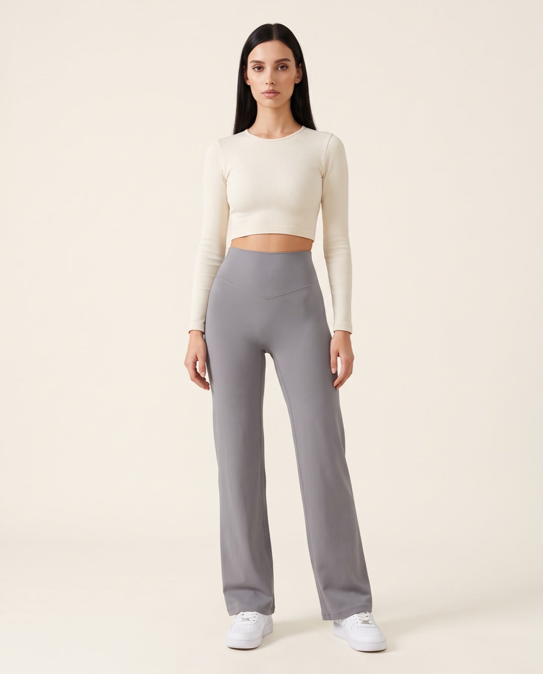 V-Back Straight-Leg Leggings