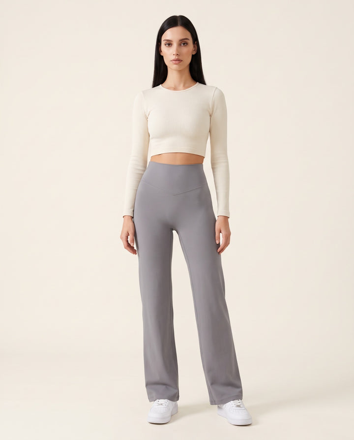 V-Back Straight-Leg Leggings