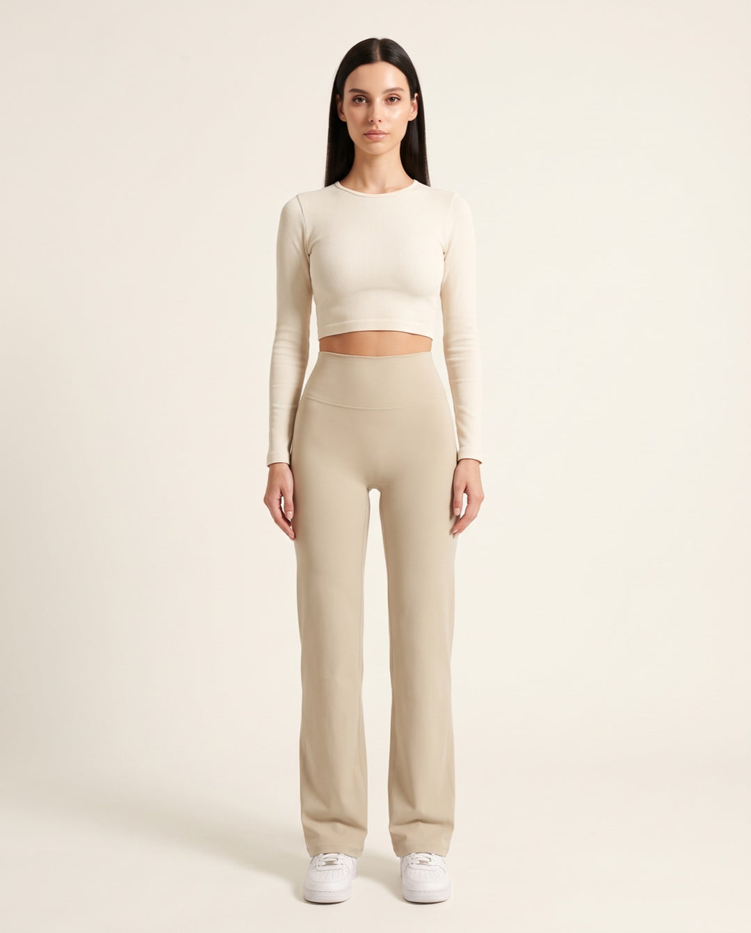 V-Back Straight-Leg Leggings