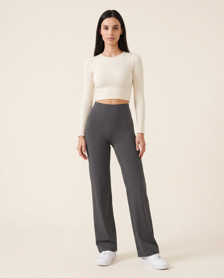 V-Back Straight-Leg Leggings