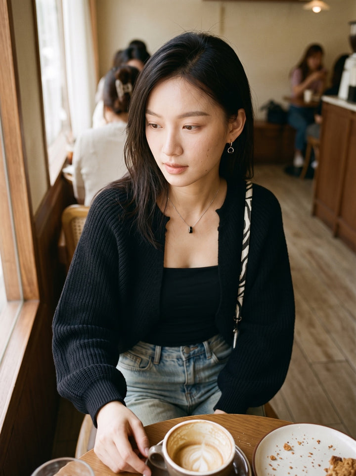 Cropped Bolero Cardigan