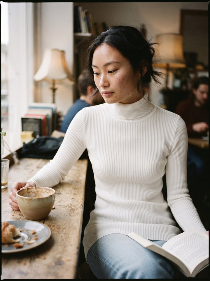 Turtleneck Sweater Dress