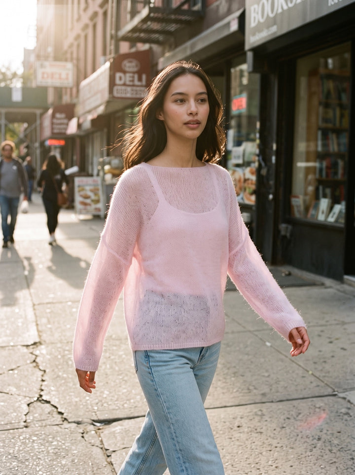 Relaxed Knit Pullover