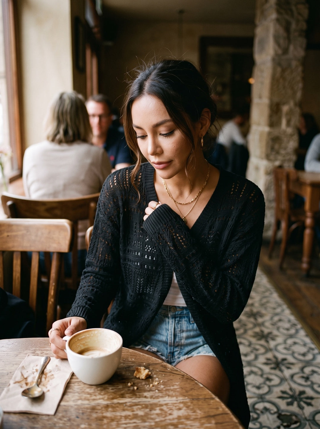 Longline Knit Cardigan