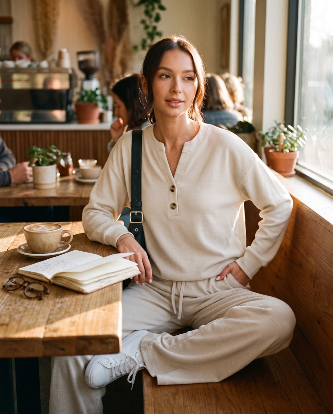 Wide-Leg Lounge Set