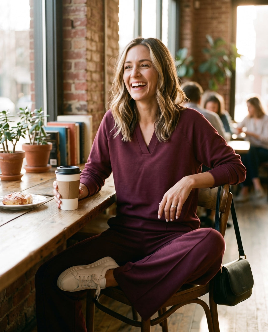 V-Neck Sweatshirt