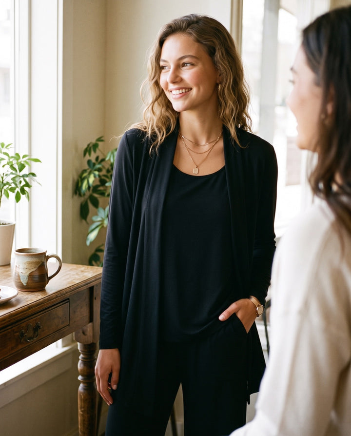 Three-Piece Knit Set