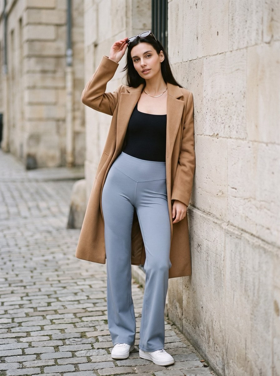 Noella V-Back Straight-Leg Leggings