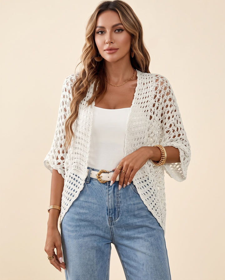 Open-Knit Cardigan