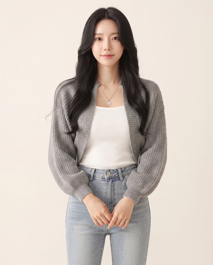 Cropped Bolero Cardigan