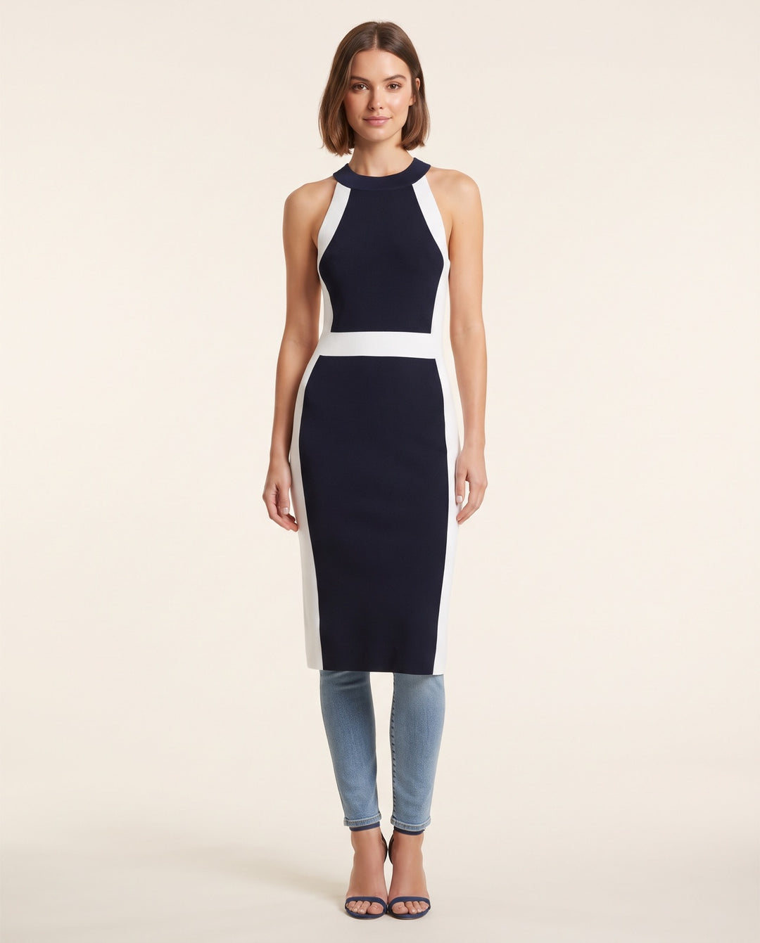 Sleeveless Knit Dress