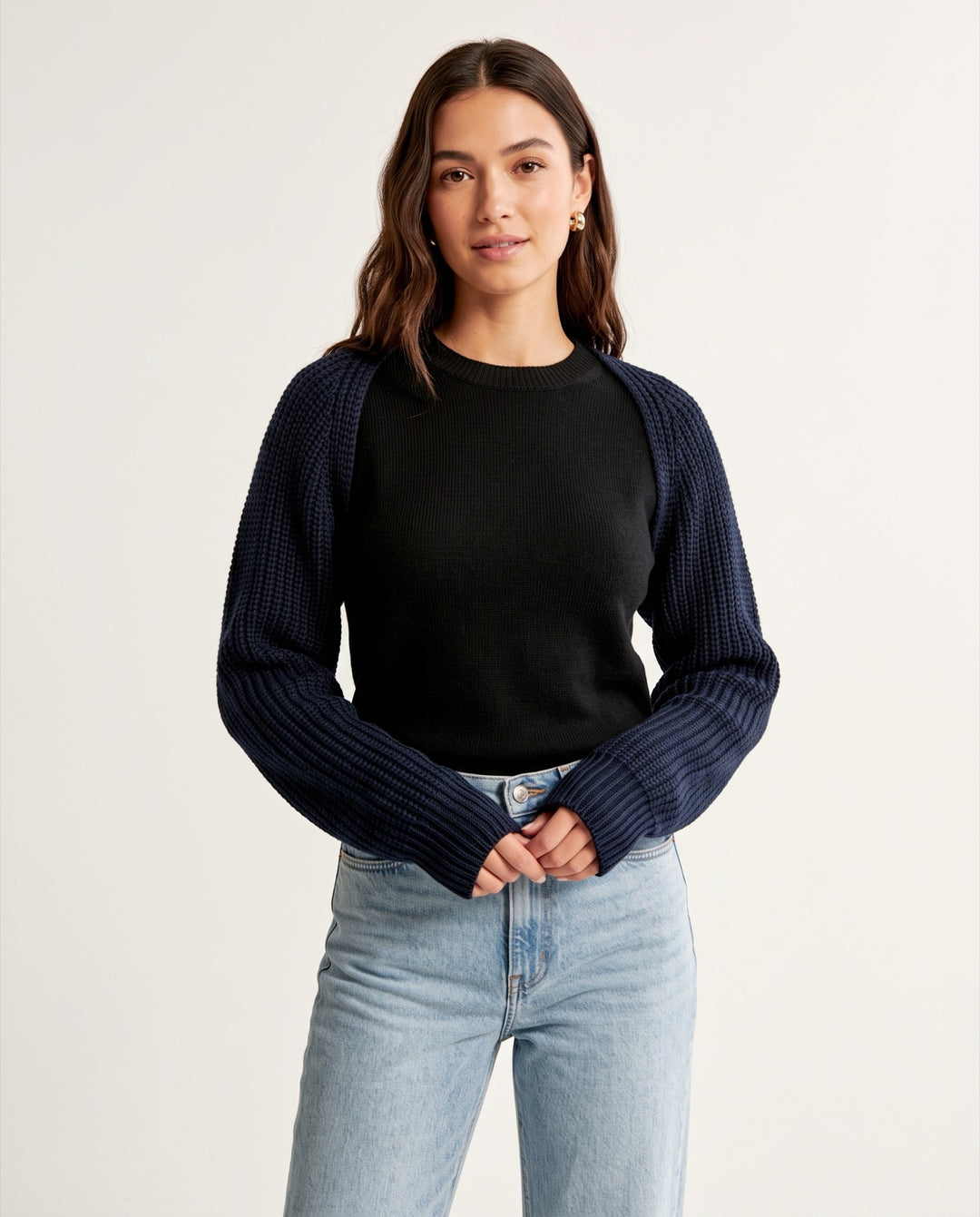 Ribbed Shrug Cardigan