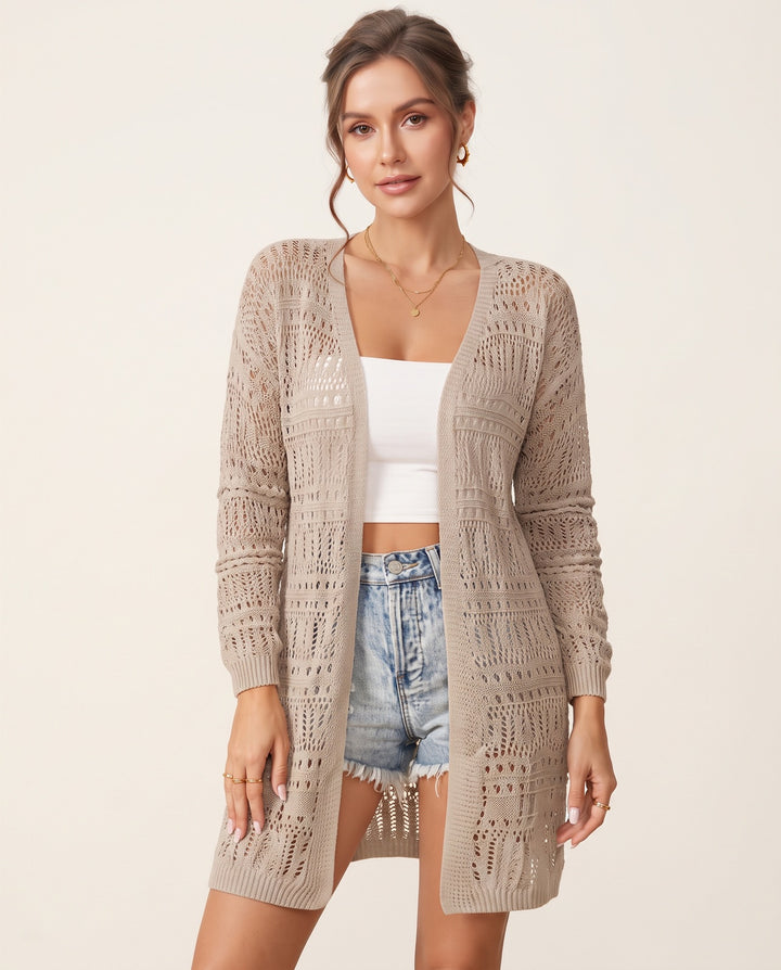Longline Knit Cardigan