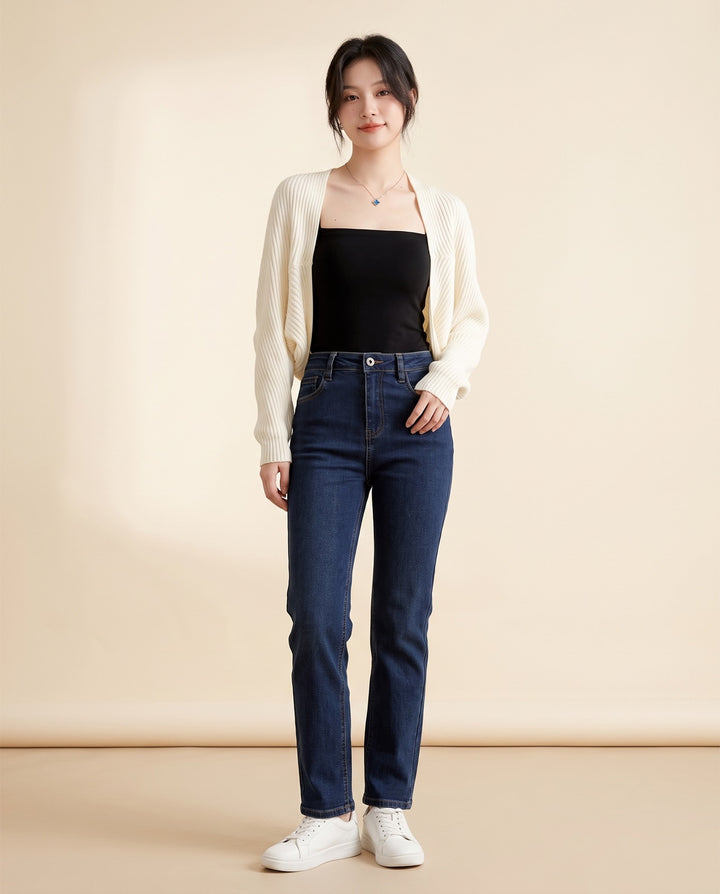 Cropped Shawl Cardigan