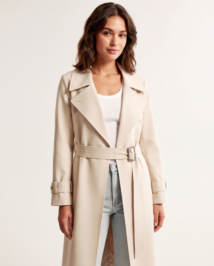 Classic Belted Trench
