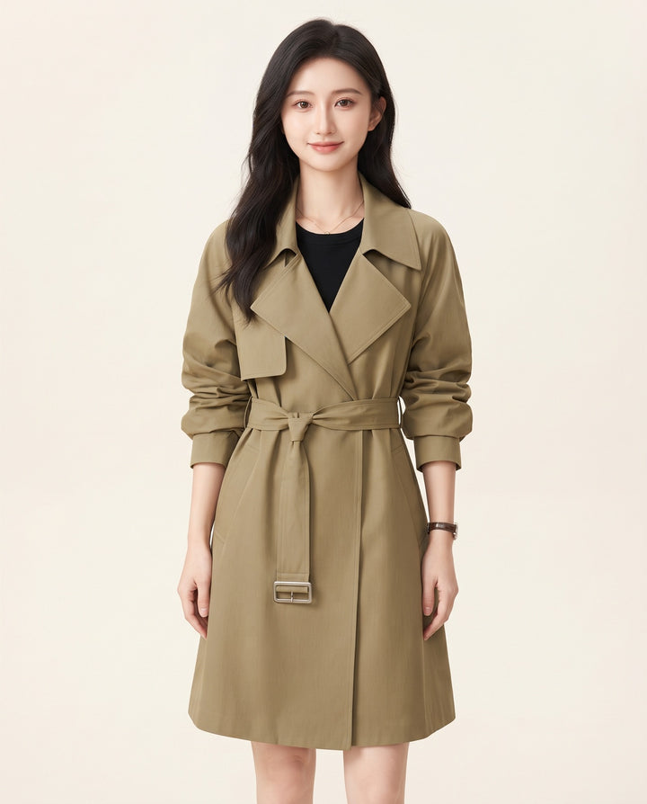 Classic Belted Trench